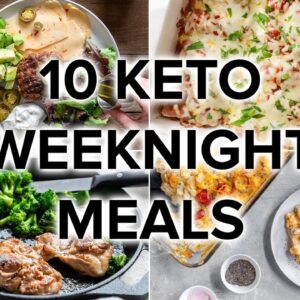 10 Easy Keto Dinner Meals for Busy Weeknights