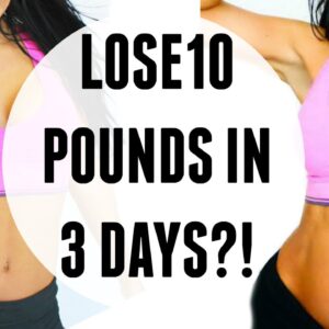 HOW TO LOSE 10 POUNDS IN 3 DAYS | Military Diet, Does it work?