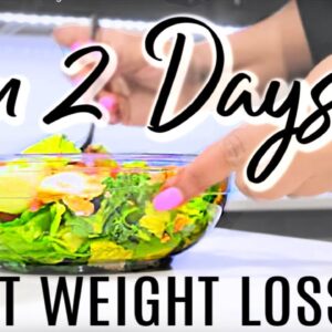 What I Eat In A Day to Lose Weight FAST | 2 FULL Days of Eating