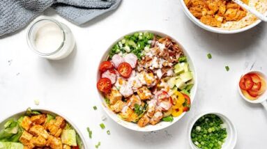 Easy Keto Buffalo Chicken Bowl