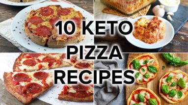 10 Low Carb & Keto Pizza Recipes [Perfect for Any Meal]