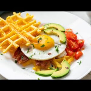 Keto Breakfast Sandwich Recipe [with Low-Carb Chaffles]