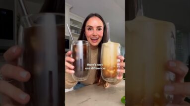 american vs. south african iced coffee