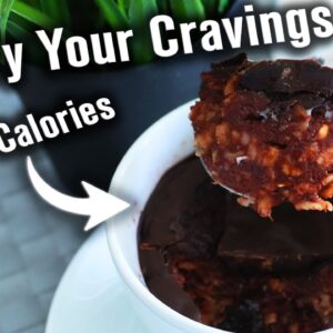 Oatmeal Chocolate Mug Cake Recipe In Microwave | Mug Cake For Weight Loss