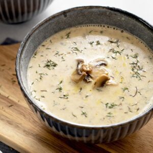 Easy Keto Mushroom Soup Recipe