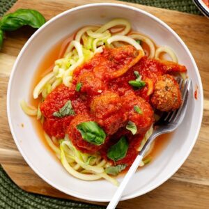 Easy Keto Parmesan Meatballs [Low-Carb Slow Cooker Recipe]