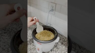 Easy, rice cooker lentils!