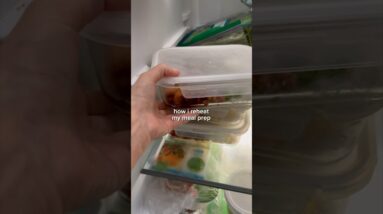 How I reheat my meal prep (so it tastes good)