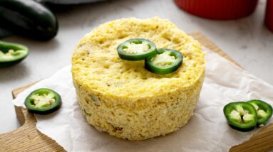 Jalapeno Popper Mug Cake [Perfect for Work Lunch]