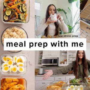 Meal prep with me | Grocery haul + easy prep for healthy meals all week