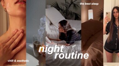 night routine to sleep better (+ small mistakes that could keep you up)