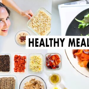 MEAL PREP | 8 ingredients for healthy, flexible recipes all week (+ shopping list)