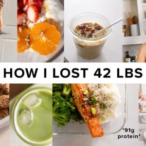 What I ate to lose 42 lbs - high protein meals + easy snacks (pt 2)